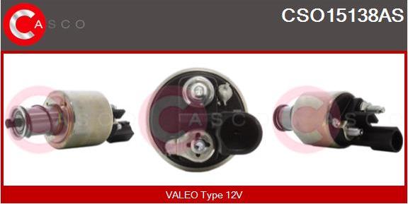 Casco CSO15138AS - Solenoid açarı, başlanğıc furqanavto.az