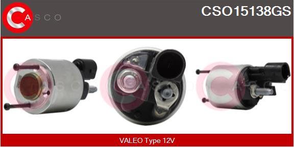 Casco CSO15138GS - Solenoid açarı, başlanğıc furqanavto.az