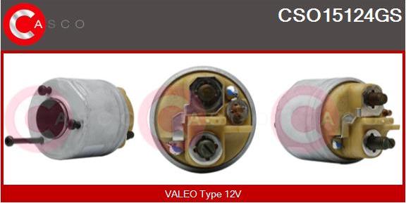 Casco CSO15124GS - Solenoid açarı, başlanğıc furqanavto.az
