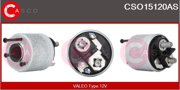 Casco CSO15120AS - Solenoid açarı, başlanğıc furqanavto.az