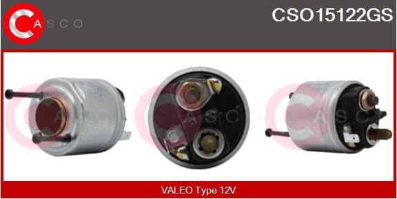 Casco CSO15122GS - Solenoid açarı, başlanğıc furqanavto.az