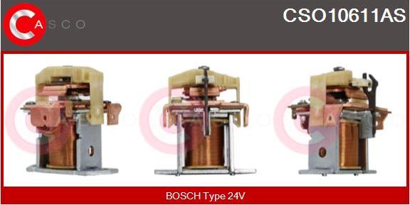 Casco CSO10611AS - Solenoid açarı, başlanğıc furqanavto.az