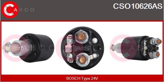 Casco CSO10626AS - Solenoid açarı, başlanğıc furqanavto.az