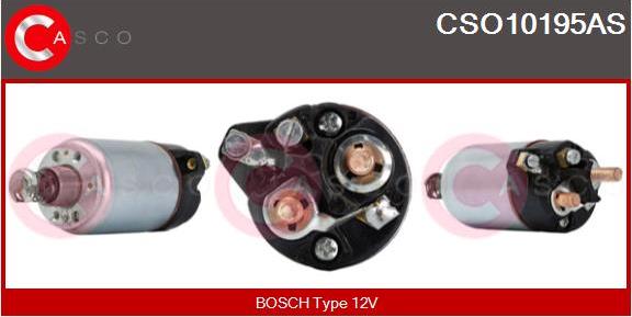 Casco CSO10195AS - Solenoid açarı, başlanğıc furqanavto.az