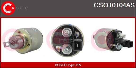 Casco CSO10104AS - Solenoid açarı, başlanğıc furqanavto.az