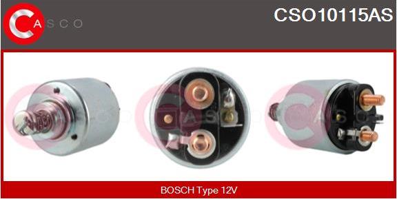 Casco CSO10115AS - Solenoid açarı, başlanğıc furqanavto.az