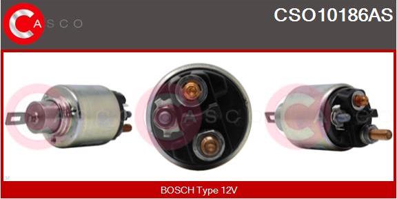 Casco CSO10186AS - Solenoid açarı, başlanğıc furqanavto.az