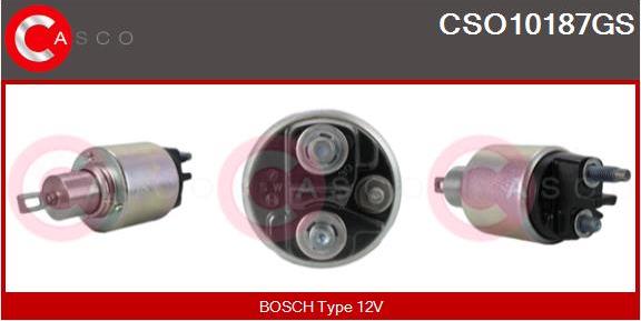 Casco CSO10187GS - Solenoid açarı, başlanğıc furqanavto.az