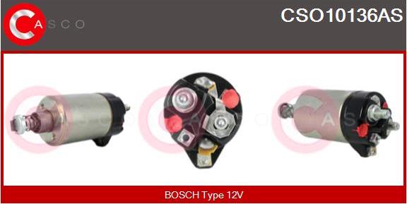 Casco CSO10136AS - Solenoid açarı, başlanğıc furqanavto.az