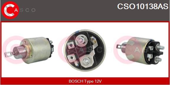 Casco CSO10138AS - Solenoid açarı, başlanğıc furqanavto.az