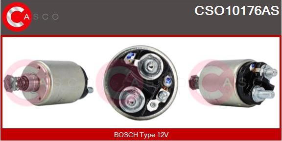 Casco CSO10176AS - Solenoid açarı, başlanğıc furqanavto.az