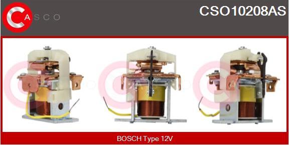 Casco CSO10208AS - Solenoid açarı, başlanğıc furqanavto.az