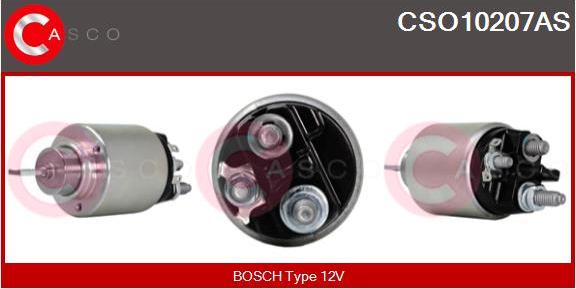 Casco CSO10207AS - Solenoid açarı, başlanğıc furqanavto.az