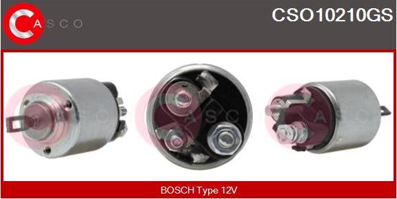 Casco CSO10210GS - Solenoid açarı, başlanğıc furqanavto.az