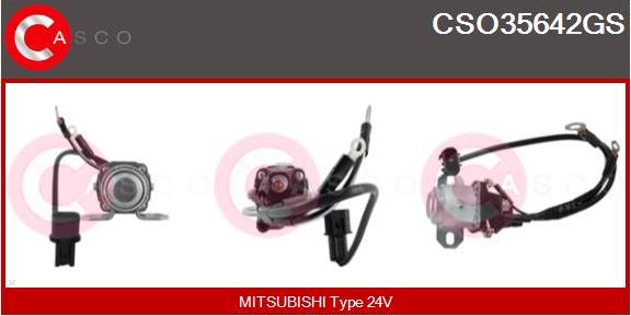 Casco CSO35642GS - Solenoid açarı, başlanğıc furqanavto.az