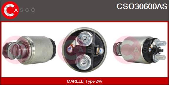 Casco CSO30600AS - Solenoid açarı, başlanğıc furqanavto.az