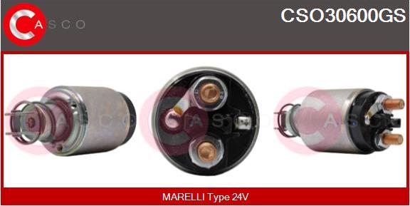 Casco CSO30600GS - Solenoid açarı, başlanğıc furqanavto.az