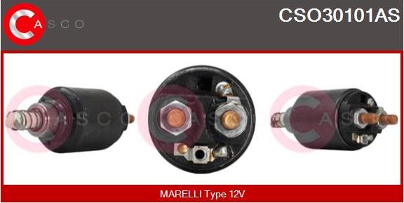 Casco CSO30101AS - Solenoid açarı, başlanğıc furqanavto.az