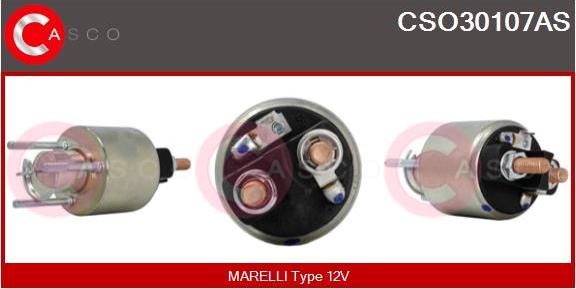 Casco CSO30107AS - Solenoid açarı, başlanğıc furqanavto.az