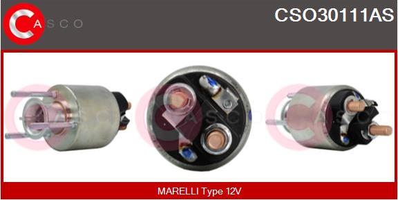 Casco CSO30111AS - Solenoid açarı, başlanğıc furqanavto.az