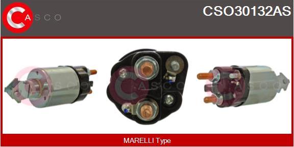 Casco CSO30132AS - Solenoid açarı, başlanğıc furqanavto.az