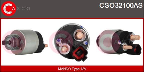 Casco CSO32100AS - Solenoid açarı, başlanğıc furqanavto.az