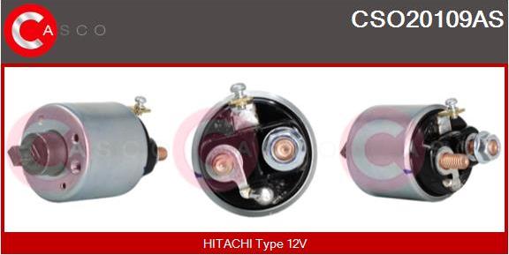 Casco CSO20109AS - Solenoid açarı, başlanğıc furqanavto.az