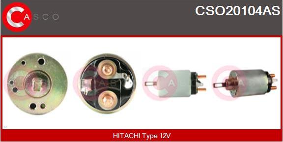 Casco CSO20104AS - Solenoid açarı, başlanğıc furqanavto.az