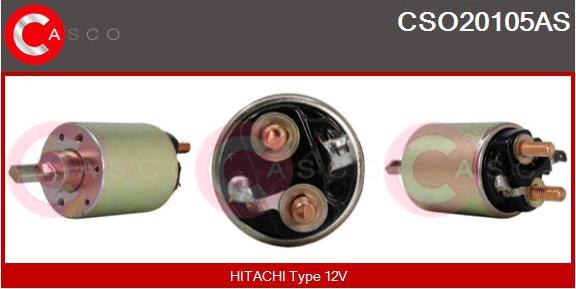 Casco CSO20105AS - Solenoid açarı, başlanğıc furqanavto.az