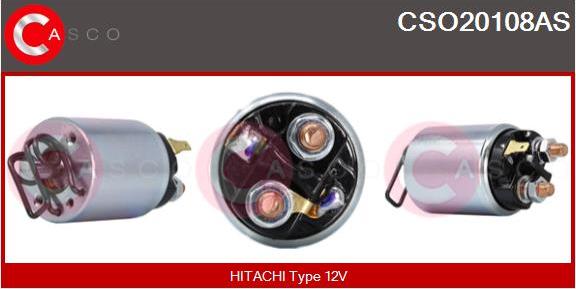 Casco CSO20108AS - Solenoid açarı, başlanğıc furqanavto.az