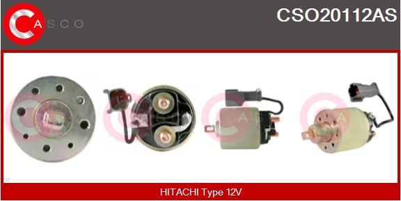 Casco CSO20112AS - Solenoid açarı, başlanğıc furqanavto.az