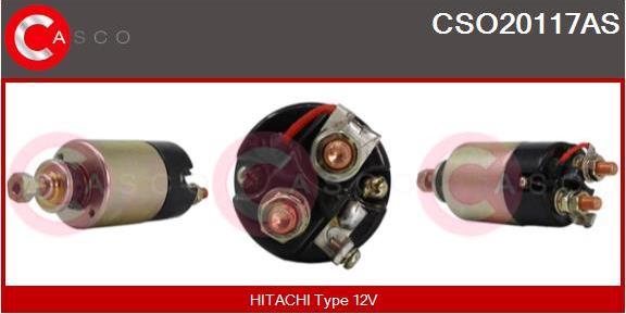 Casco CSO20117AS - Solenoid açarı, başlanğıc furqanavto.az