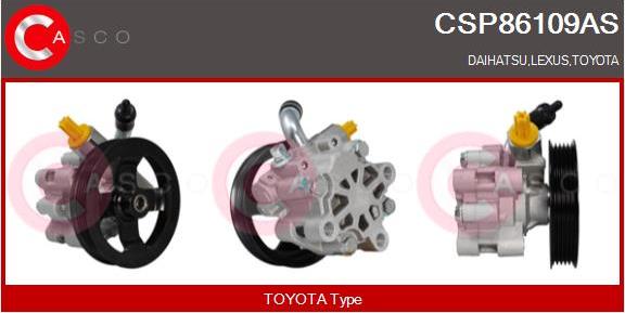 Casco CSP86109AS - Hidravlik nasos, sükan sistemi furqanavto.az
