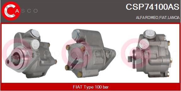 Casco CSP74100AS - Hidravlik nasos, sükan sistemi furqanavto.az