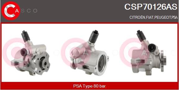 Casco CSP70126AS - Hidravlik nasos, sükan sistemi furqanavto.az