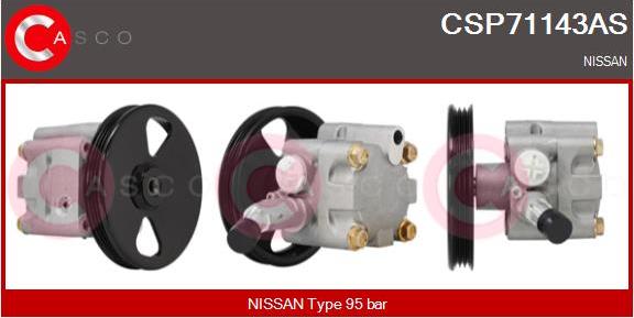 Casco CSP71143AS - Hidravlik nasos, sükan sistemi furqanavto.az