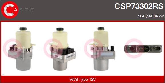 Casco CSP73302RS - Hidravlik nasos, sükan sistemi furqanavto.az