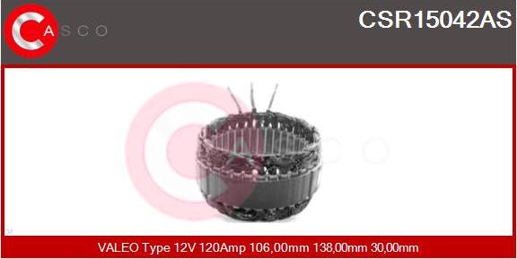 Casco CSR15042AS - Stator, alternator furqanavto.az