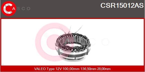 Casco CSR15012AS - Stator, alternator furqanavto.az