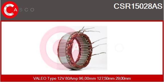 Casco CSR15028AS - Stator, alternator furqanavto.az