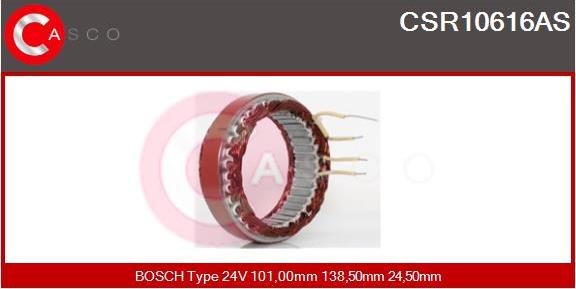 Casco CSR10616AS - Stator, alternator furqanavto.az