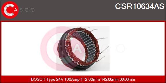 Casco CSR10634AS - Stator, alternator furqanavto.az