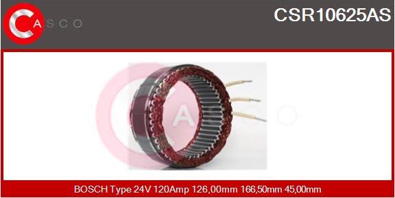 Casco CSR10625AS - Stator, alternator furqanavto.az