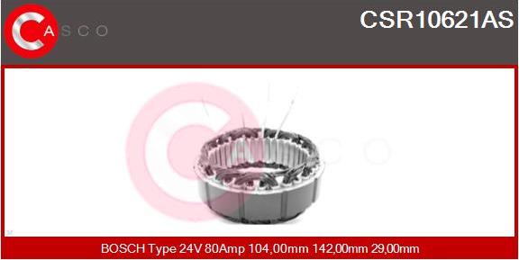 Casco CSR10621AS - Stator, alternator furqanavto.az