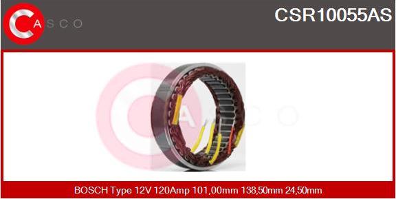 Casco CSR10055AS - Stator, alternator furqanavto.az