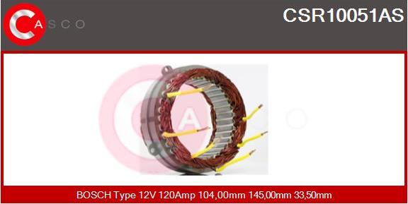 Casco CSR10051AS - Stator, alternator furqanavto.az