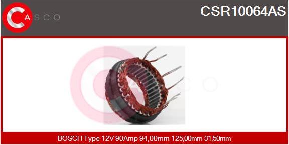 Casco CSR10064AS - Stator, alternator furqanavto.az