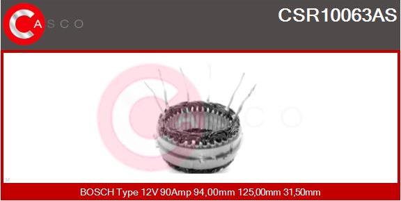 Casco CSR10063AS - Stator, alternator furqanavto.az