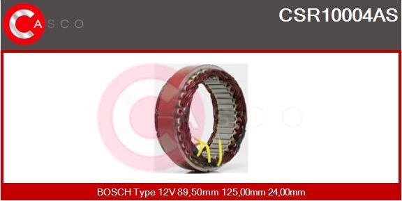 Casco CSR10004AS - Stator, alternator furqanavto.az