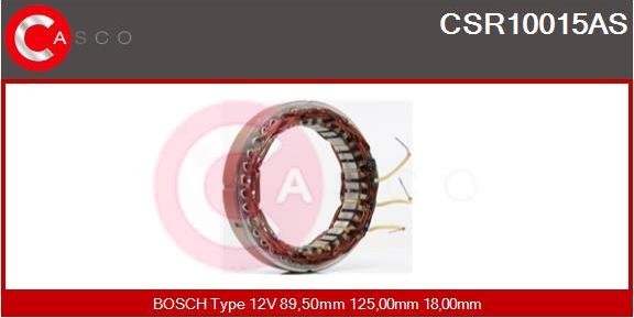 Casco CSR10015AS - Stator, alternator furqanavto.az